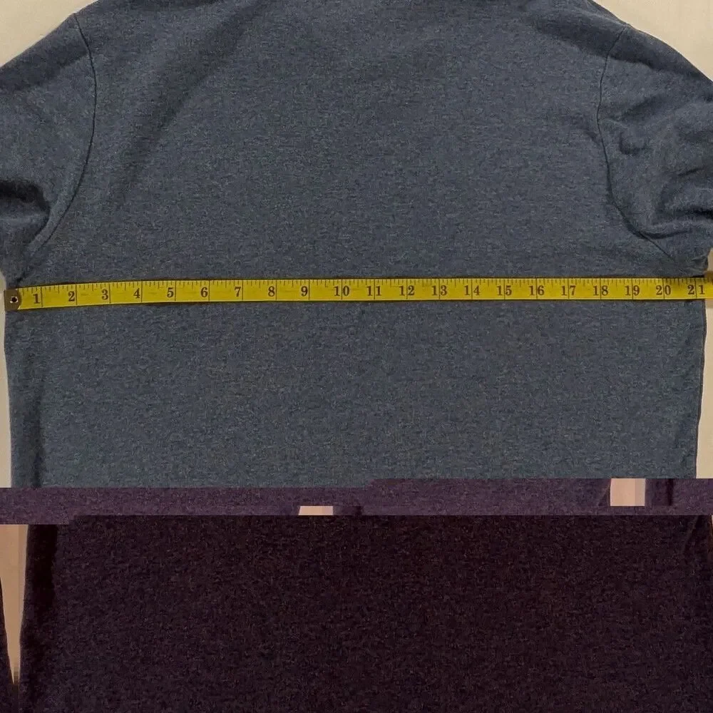 Banana Republic Men’s Polo Short Sleeve Size Large Blue
